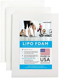3 Pack Lipo Foam - Post Surgery Ab Board for Use with Post