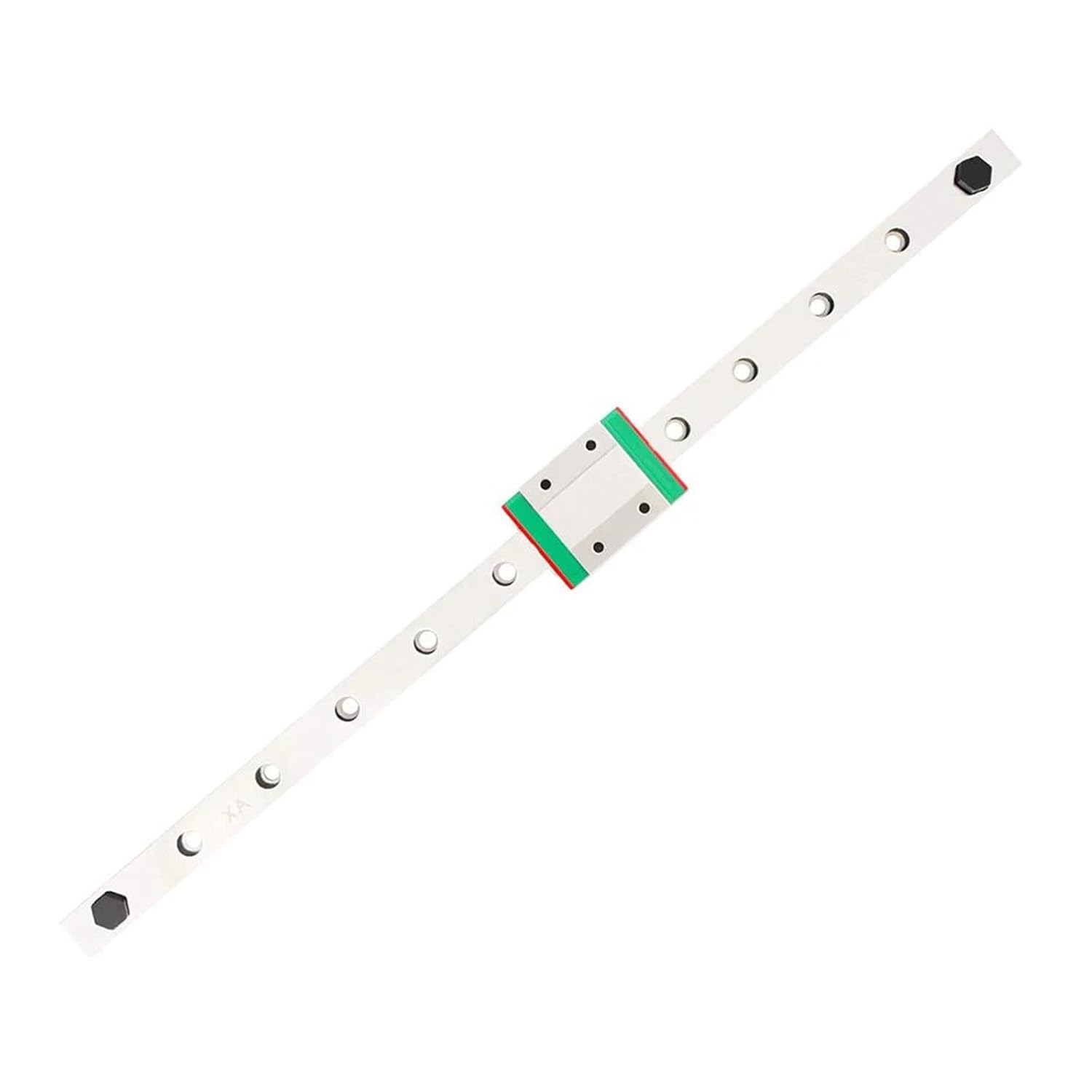 MGN 9mm Linear Guide MGN9 L= 100 200 300 350 400 450 500 600 Mm Linear Rail Way + MGN9C Or MGN9H Linear Block 1Pcs(MGN9H,550mm)