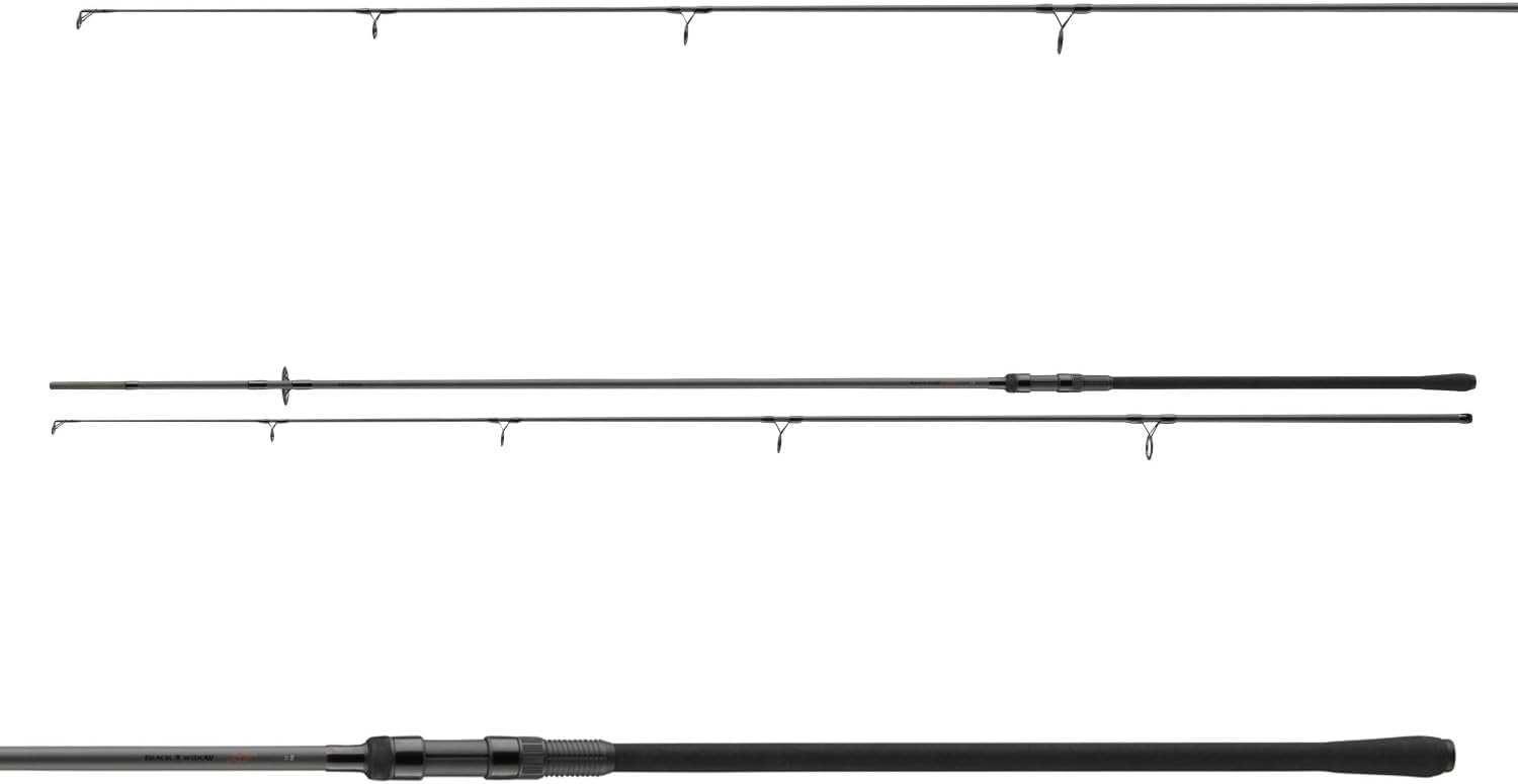 DAIWA Black Widow XT Carp 3.60m, 12 Ft, 3.5lbs, 2 Sections, Carp Fishing Rod, BWC2312-AX