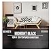 Colorbok Textured Cardstock Paper Pad, 12" x 12", Midnight Black