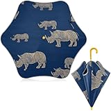 Facile à ouvrir/fermer : les enfants âgés de 3 à 8 ans peuvent facilement ouvrir/fermer le parapluie grâce à la poignée coulissante intuitive. Parfait pour les petites mains qui apprennent l'indépendance en cas de changements météorologiques soudains.