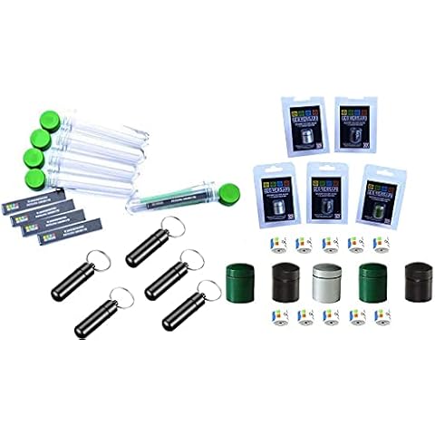 40 pieces: giant geocaching Geocache Set hiding Preform - Magnetic Nano - Micno - Aluminium Tube Logbook Cover