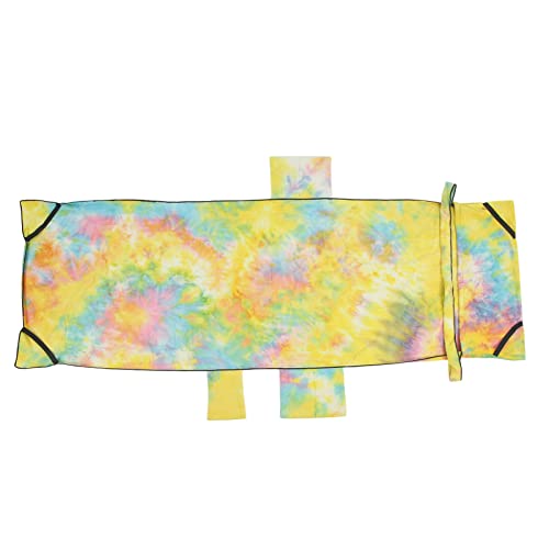 Tbest Copertura per Sedia da Spiaggia, Copertura per Lettino in Microfibra con Buon Assorbimento D'acqua Copertura per Poltrona Reclinabile da Spiaggia per Giardino con Piscina Sulla