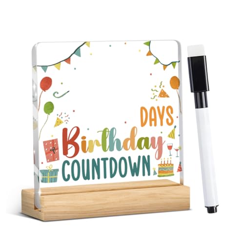 Birthday Countdown Calendar for Friend Birthday...