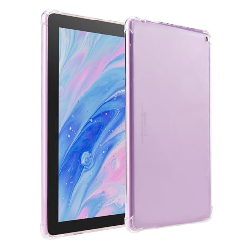 Fire HD 8 Hülle für Amazon, Faltbare Fire HD 8 Plus Tablets (kompatibel mit der 12/10th Gen, 2022/2020 Release), Tablets Hüllen Ultraleichte Slim Shell Stand Cover Auto Wake/Sleep (Hellblau)