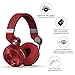 Bluedio T2 Plus Turbine Wireless Bluetooth Headphones with Mic/Micro SD Card Slot/FM Radio (Red)