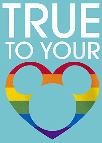 Disney Characters True to Pride Girl's Solid Crew Tee2