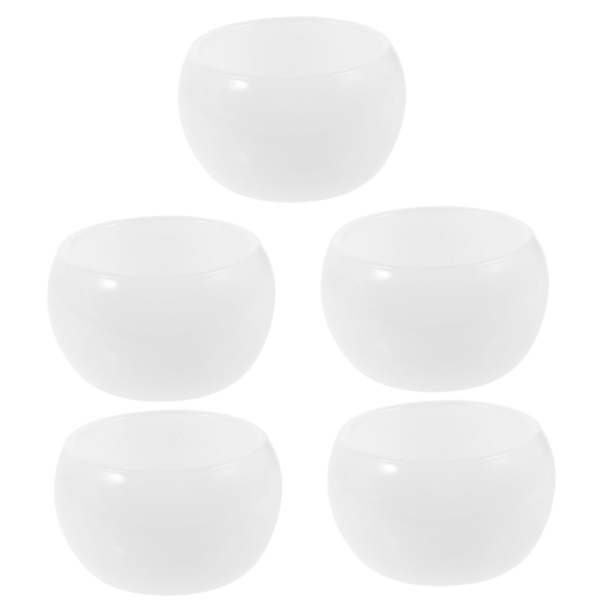 FRCOLOR 5 Stück Shaving Bowl für Seife Vielseitiger Rasierbecher aus Dekorative Kleine Schale für Rasierseife Tragbar und Kompakt für Unterwegs
