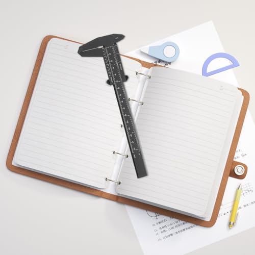 Juego de 4 calibradores plásticos deslizantes de 15 cm miniatura 5