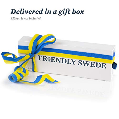 image for Capacitive 4-in-1 Stylus Pen with Replaceable Brush, Fiber Tip, Precis