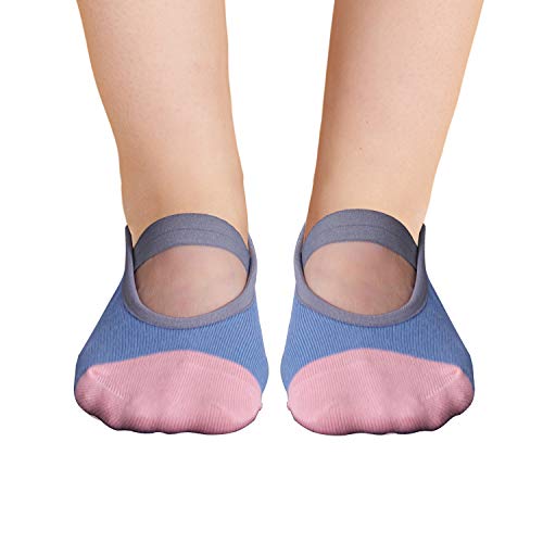 Aprilaugust Non Skid Grip Cotton Socks for Kids, Perfect for Daily wear, Yoga