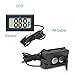 Aquarium Thermometer, 2 PCS AikTryee Fish Tank Thermometer, Reptile Thermometer, Terrarium Temperature Meters Gauge, LCD Display ( ℉) for Vehicle Reptile Terrarium Fish Tank Refrigerator