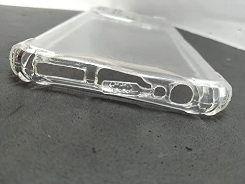 Image of COVERBLACK Transparent Rubber Case Back Cover for Samsung Galaxy M52 5G SM-M526B - Transparent