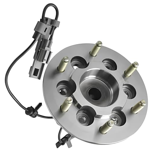 Image of Detroit Axle - 2WD Front Wheel Bearing Hubs for 2004-2008 Chevrolet Colorado GMC Canyon Isuzu i-370, Wheel Bearing Hubs Assembly Set 2005 2006 2007 Replacement Pair Hubs