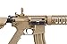 Lancer Tactical Gen 2 M4 SD Nylon Polymer 9 inch Rail AEG Airsoft Rifle with 9.6v 1600 mAh Nimh Battery, Charger, and 1000 Rounds 0.20g BB Included (High FPS, Tan)