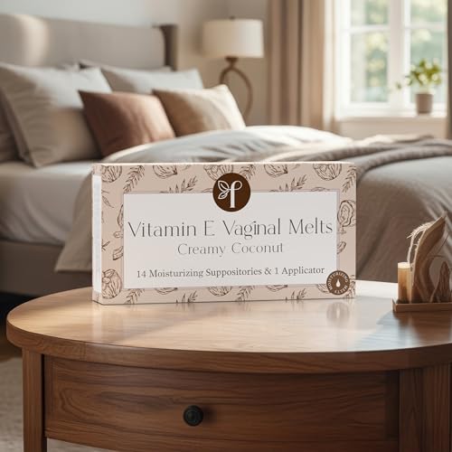 Image of Femallay Organic Vaginal Melts - Creamy Coconut 2 Pack - Moisturizes and Refreshes - 14 Count + Applicator
