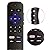Replacement Remote Control Compatible with All Hisense Roku TV Smart 4K TVs ?Not for Roku Stick and Roku Box?(Netflix/Disney Plus/Apple TV+ / HBO Max)