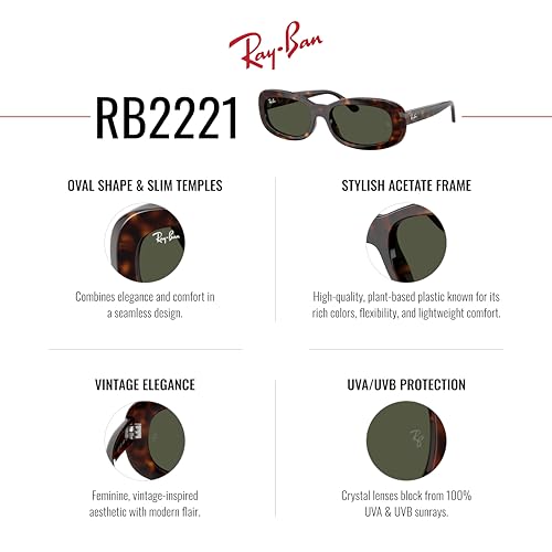 Image of Ray-Ban Women's Rb2221 Ritual