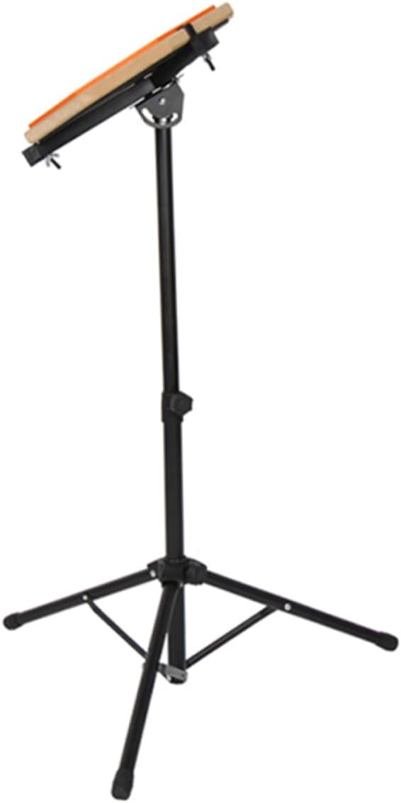 Totority Sturdy Dumb Drum Stand Silent Practice Pad Holder Adjustable Stand for Snare Drum Head for Beginners