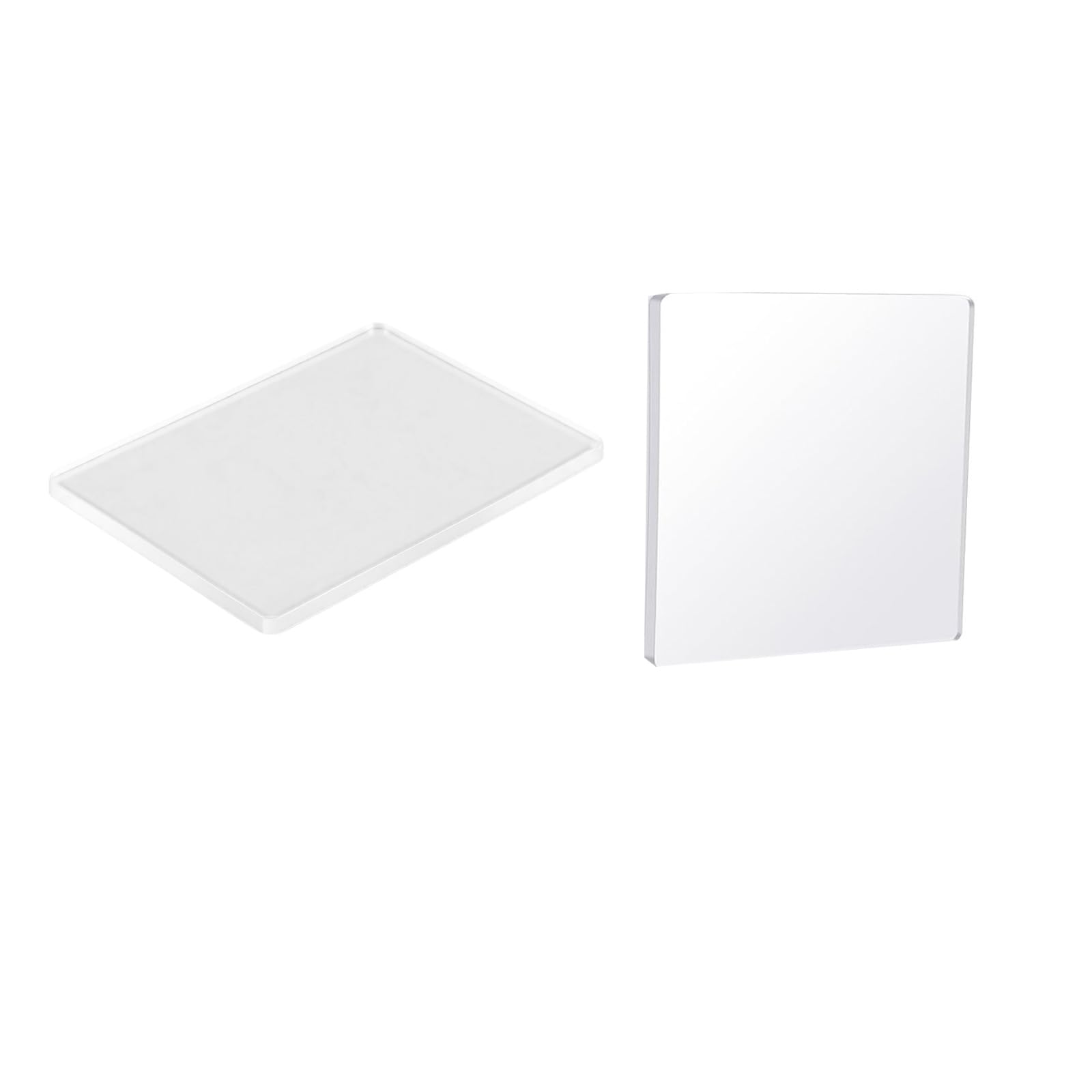 8 tamponi di stampa in gel di silicone, multiuso, per scrapbooking, per journaling, creazione di biglietti e progetti artigianali, accessori per timbri