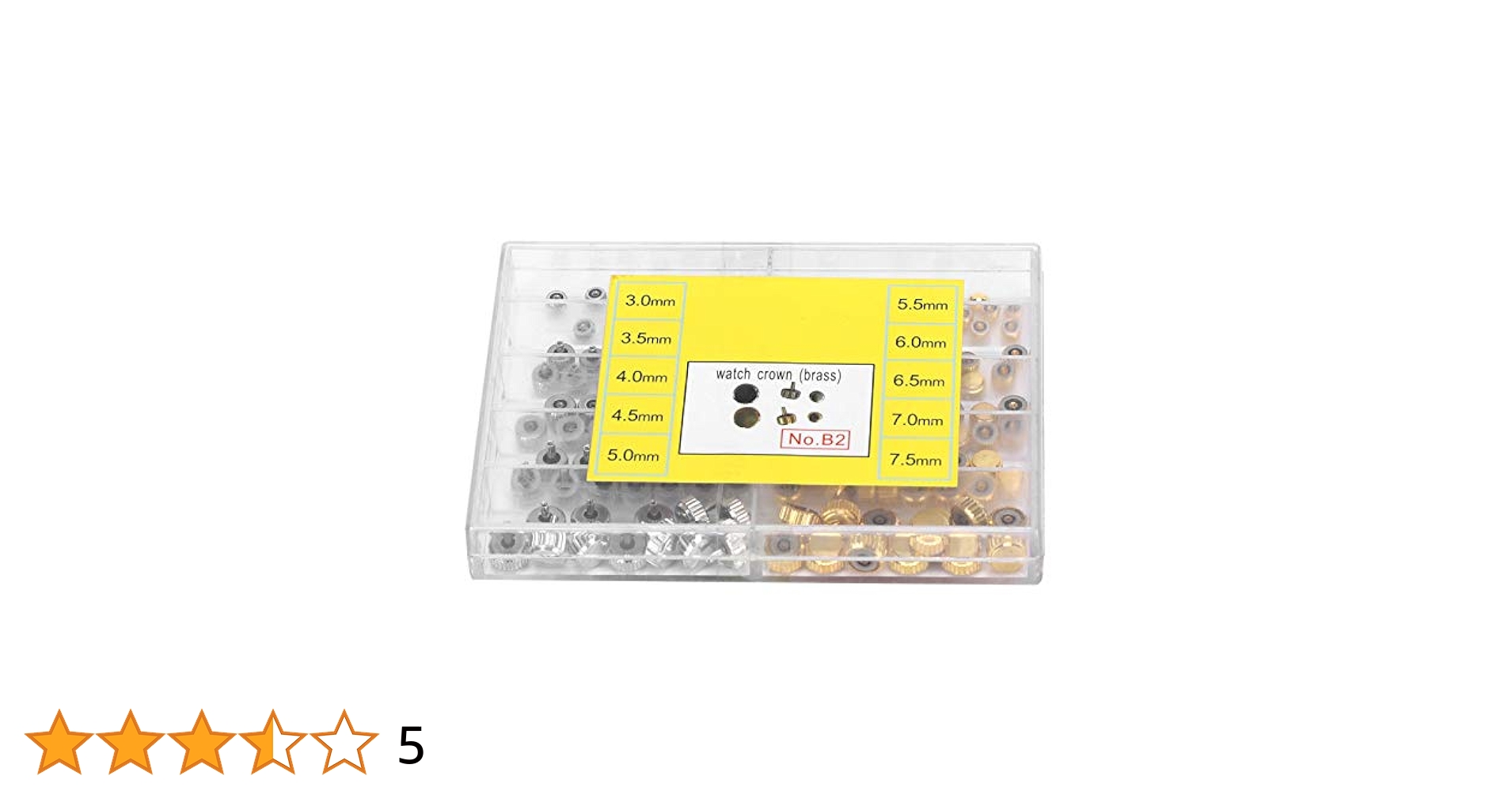 時計の部品まとめ Amazon.co.jp: 時計のリューズパーツ 便利 3.0‑7.5mm クラウン
