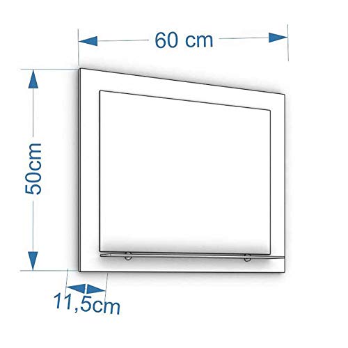 ESPELHEIRA BARCELONA 60 CM CAFÉ