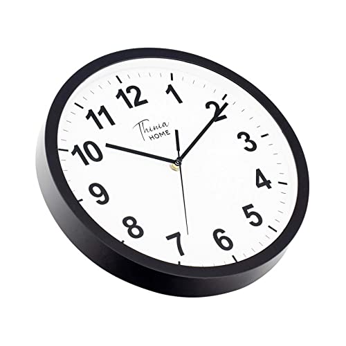 Zegary ścienne Klasyczny zegar ścienny z białą tarczą zegar ścienny nowoczesny design do salonu sypialni wystrój domu .Ozdobny zegar ścienny.