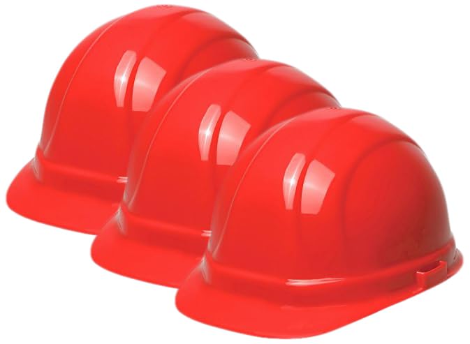 Delta Plus Omega II STD Slide Lock Cap with 6-Point, Red, 6.5-8 (WEL19134RE) (Pack of 3)