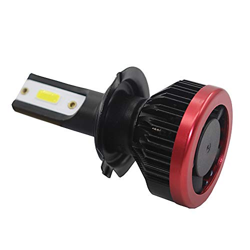 Yorten Lâmpadas para farol de carro 2 unidades Farol de carro para farol de nevoeiro Kit de conversã