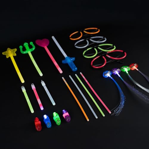 Bâtons lumineux à craquer pour illuminer une fête nocturne en boîte