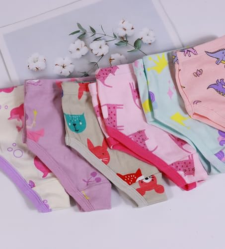 Image of Boboking Baby Soft Cotton Underwear Little Girls'Briefs Toddler Undies