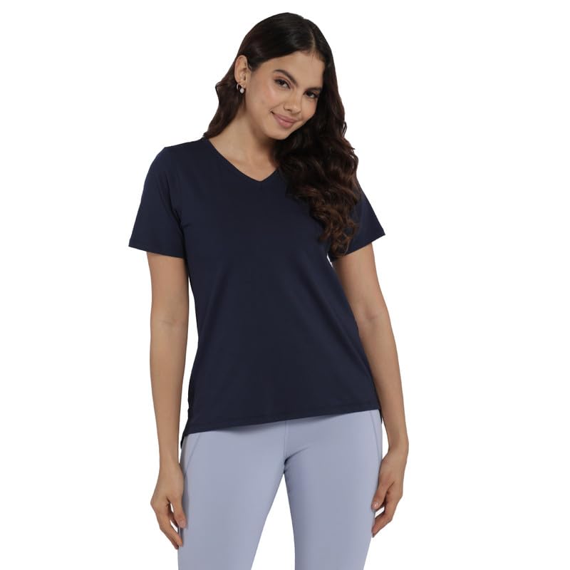 Image of BlissClub Women's Cotton Blend Regular fit T-Shirt