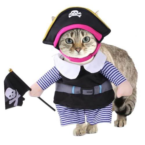 Disfraz Pirata para Perro Talla S miniatura 2