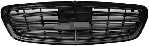 Rejilla de parachoques delantero estilo W222 S65 compatible con Mercede-s Benz Clase S W222 Sedan 2014-2020 sin rejilla de parrilla frontal Acc