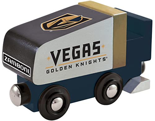 Masterpieces 41955 Wood Zamboni - Nhl Las Vegas Golden Knights - Officially Licensed Toddler & Kids Toy cover