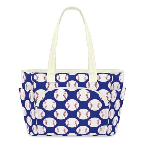 Sac fourre-tout de baseball pour femme pour le voyage, le travail et le sport