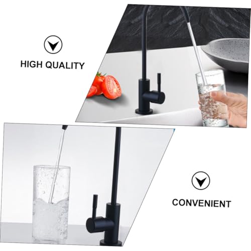 Robinet cuisine en acier inoxydable 304 pivotant eau purifiée - 8