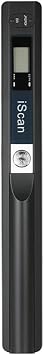 Benkeg iScan Portable Scanner, iScan Portable Scanner Mini Handheld Document Scanner A4 Book Scanner JPG and PDF Format 300/600/900 DPI