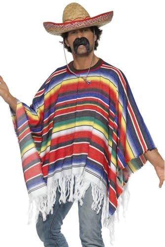 Miniatura 5 de Unisex Mexican Poncho. Packaged
