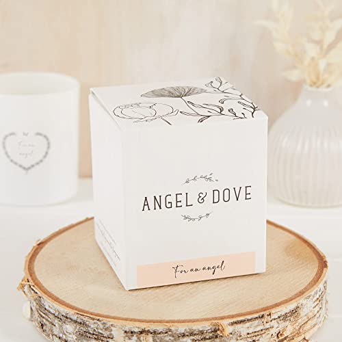 Angel & Dove 'For An Angel' Baby Loss Remembrance Candle - A Thoughtful Sympathy Gift For Bereaved Parents #TOP2