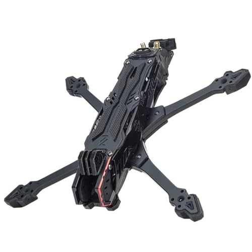 T5 V2 ���C�h X 5 �C���` FPV �t���[���L�b�g O4 Pro/O3 �G�A���j�b�g�f�W�^�� VTX RC ���[�V���O�t���[�X�^�C���h���[���ɓK��(Black)