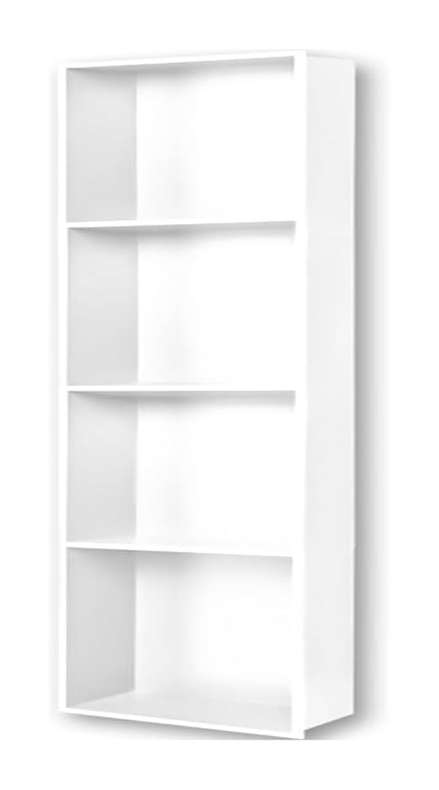 AYCDL Stainless Steel Shower with Built-in Storage One-Piece Design for Bathroom nization Space-Saving Solution Modern Shower Shelf,Bianco-120x28x12.5cm