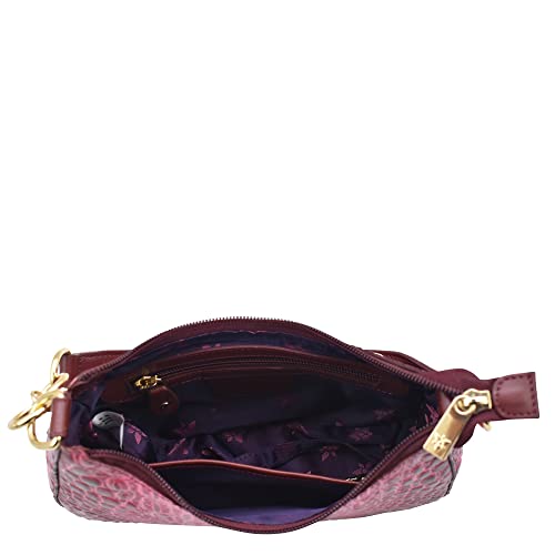 Image of Anuschka Women's Original Hand-Painted Genuine Leather Small Convertible Hobo