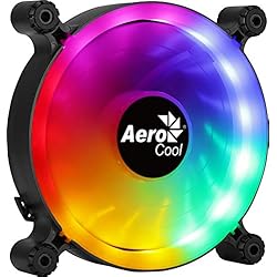 Aerocool SPECTRO12, Negro, 120 x 120 x 25 mm