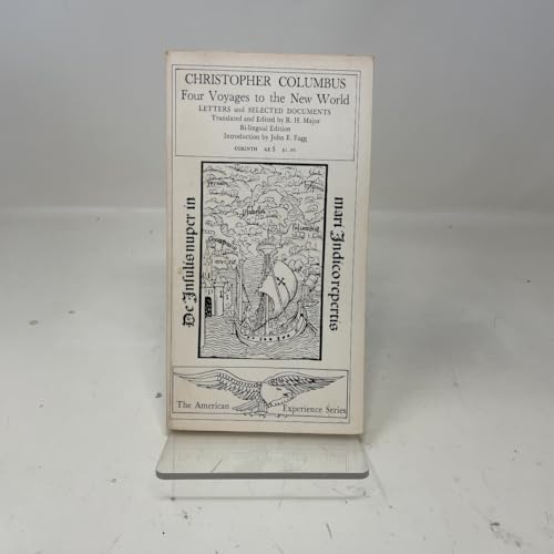 Christopher Columbus: Four Voyages to the New World; Letters and ...