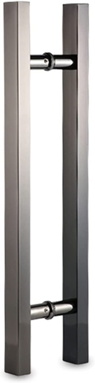 DFGHNBVC Gold Door Pull Handle For Barn Doors, Indoor/Outdoor Sliding Push Pull Handles, Shower Grab Bar, Villa Shed Gate Handle - 100Cm/39 Square Design, Style 1,Style4-80Cm/31.5Inch