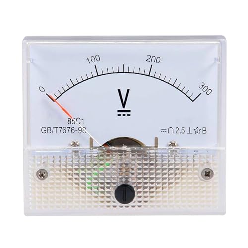 Voltmètre CC à aiguille 85C1 analogique pour mesure précise de tension 0-30V