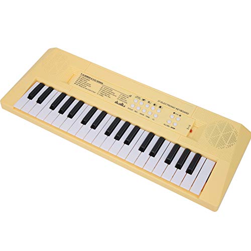 Clavier de musique portable 37 touches pour débutant avec micro Ejoyous
