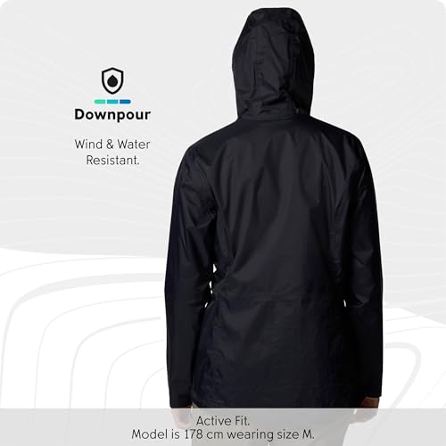 Columbia Women's Pouring Adventure 3 Jacket Waterproof Rain Jacket (pack of 1) - Image 5