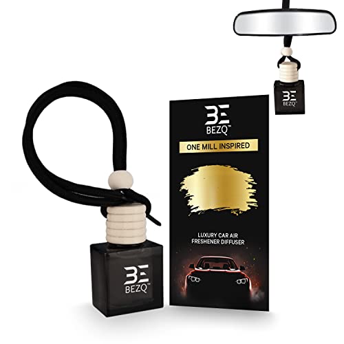BEZQ Car Fragrances One Million Inspired Car Air Freshener for Men Diffuser Scent Luxury Ornament Long Lasting (ONE MILL INSPIRED)